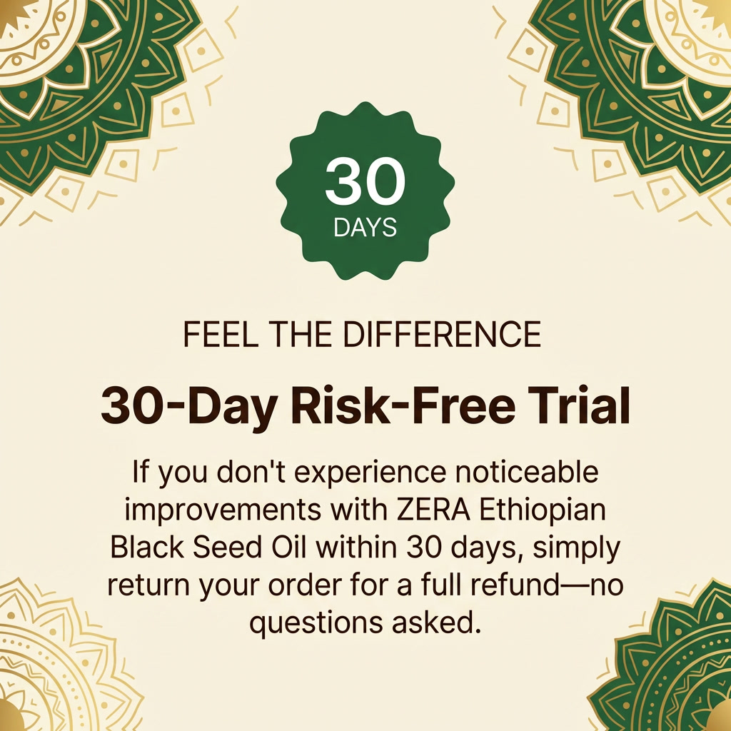 Ethiopian Black Seed Oil - 3000mg Softgels - organic