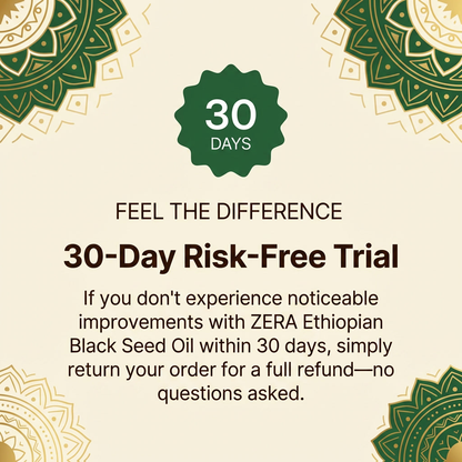 Ethiopian Black Seed Oil - 3000mg Softgels - organic